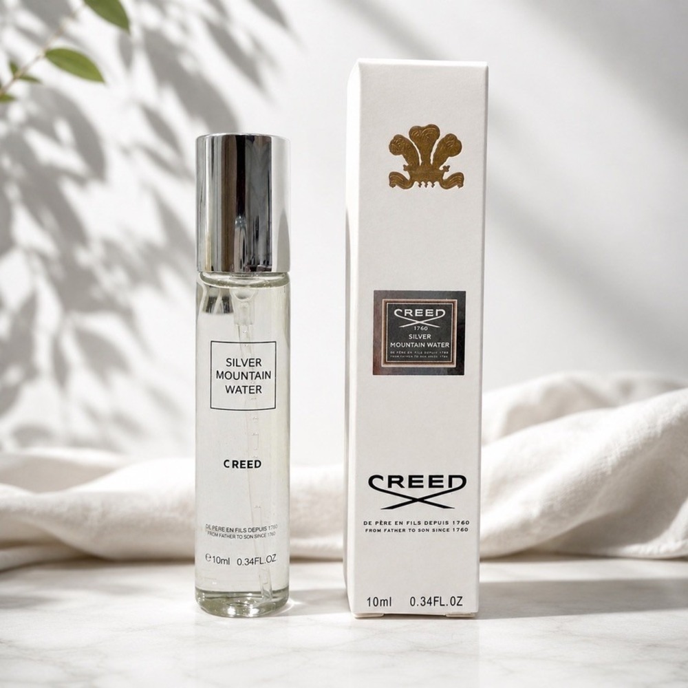 CREED Silver Mountain Water Eau de Parfum Travel Spray Size 10mL New